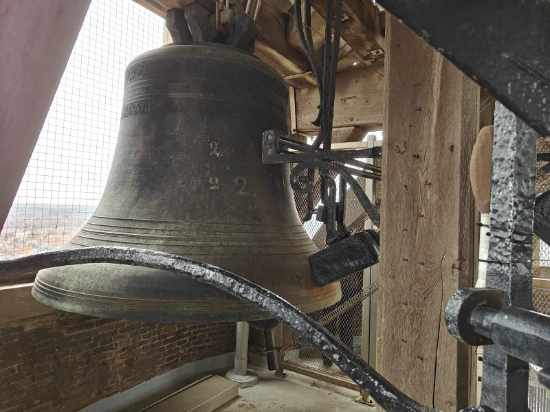 Climbed to the top of the Belfry Tower