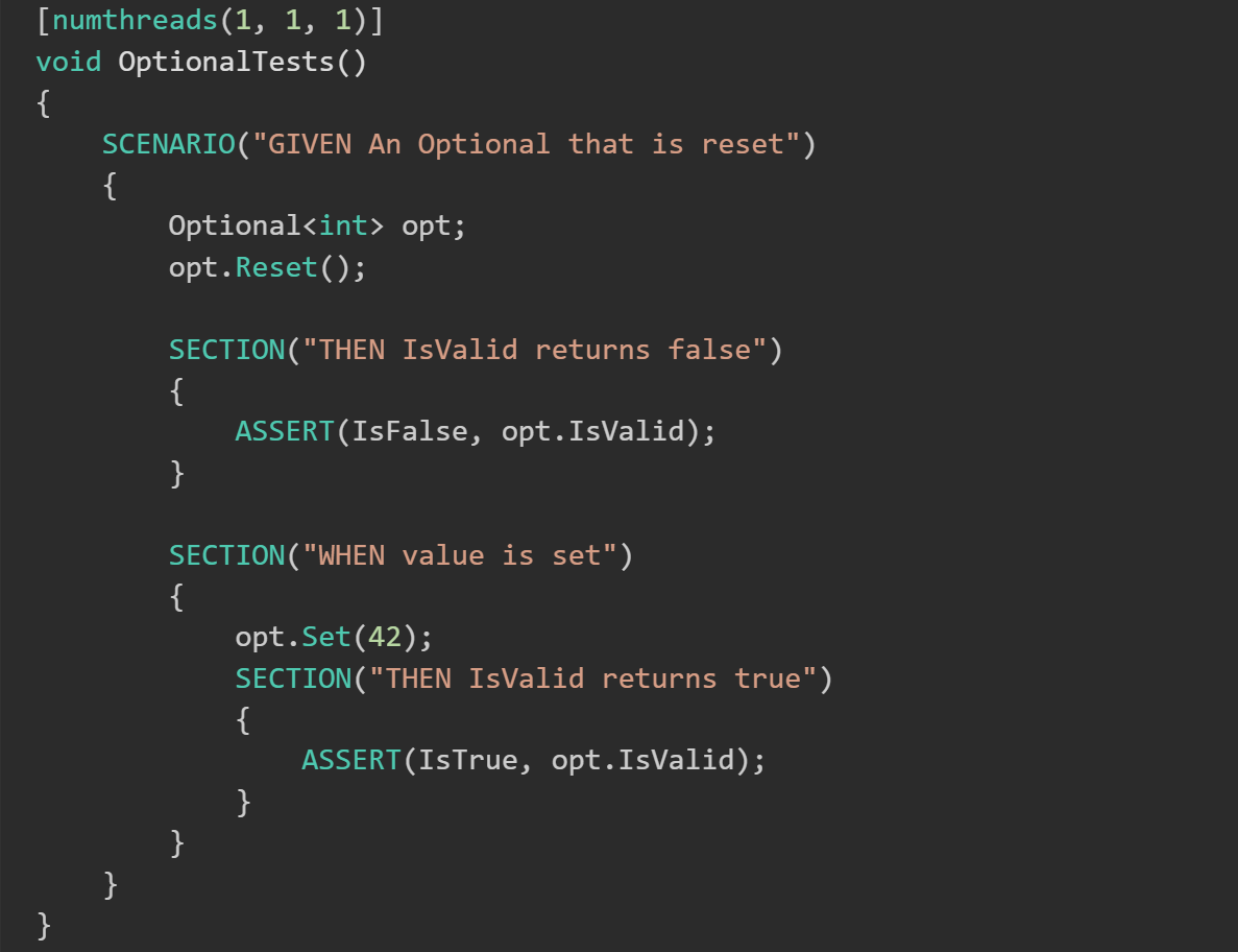 Shader Test Framework